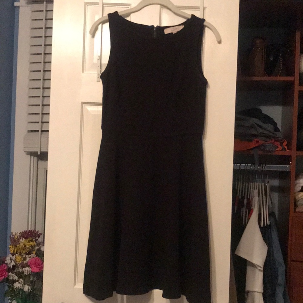 Loft black dress